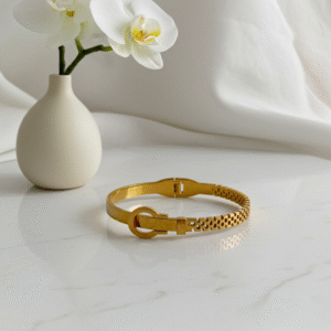 Anti-Tarnish-Strap-Belt Bracelet | Radiant Jewels Store