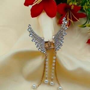 Pearl & Stone Hair Clip | www.radiantjewels.store