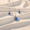 Blue Crystal Pendant Set | Radiant Jewels Store