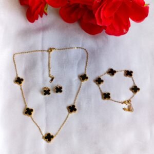 Buy online Black Clover Set | Radiant Jewels Store