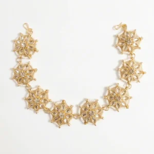 Moti and Stone Matha Patti | Radiant Jewels Store