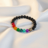 7 Chakra Lava Stone Bracelet | Radiant Jewels Store