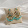 Aqua Pearl Dangler Earrings RJS| Radiant Jewels Store