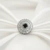 Black CZ Halo Ring | Radiant Jewels Store