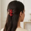 Butterfly Stone Hair Clutcher | Radiant Jewels Store