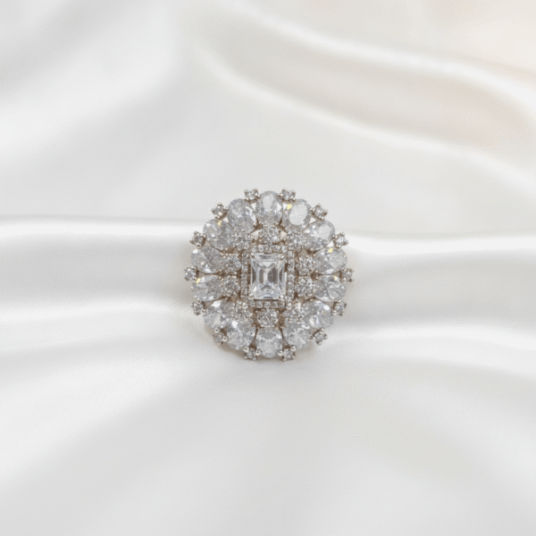 CZ Cocktail Ring | Radiant Jewels Store