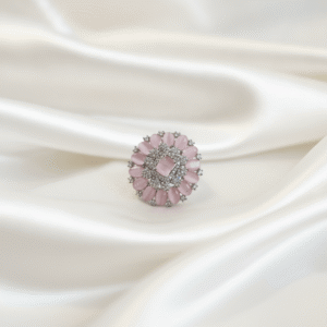CZ Floral Cocktail Ring | Radiant Jewels Store