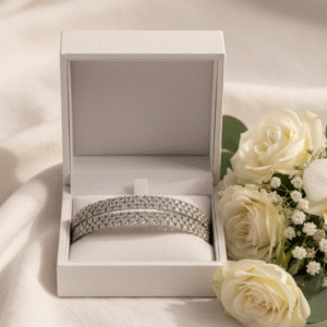 Dazzling CZ Bangles | Radiant Jewels store