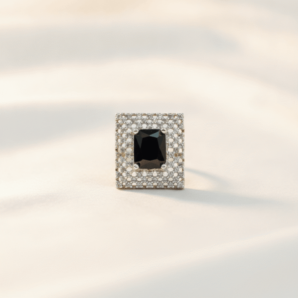 Emerald CZ Square Ring | Radiant Jewels Store