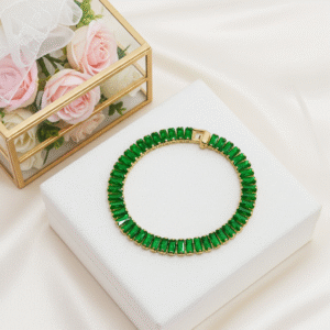 Emerald Tennis Bracelet | Radiant Jewels Store