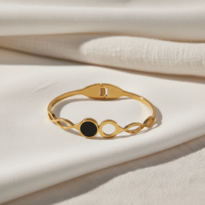 Geometric Bangle Bracelet | Radiant Jewels Store