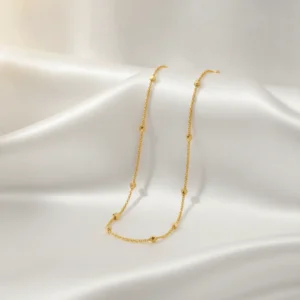 Golden Loop Sleek Chain | Radiant Jewels Store