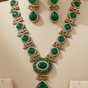 Green Necklace Set | Radiant Jewels Store