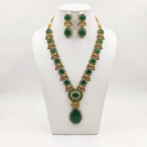 Green Necklace Set | Radiant Jewels Store
