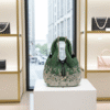 Green Rhinestone Studded Handbag RJS | Radiant Jewels Store