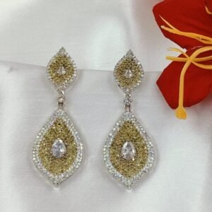 CZ Teardrop Earrings available at www.radiantjewels.store