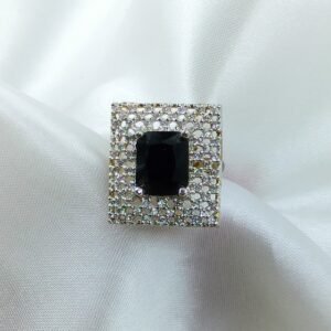 Emerald CZ Square Ring | www.radiantjewels.store