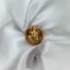 Gold-Plated Lord Ganesha Ring | www.radiantjewels.store