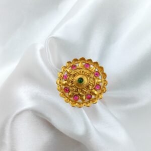 Traditional Gold-Plated Ring | www.radiantjewels.store