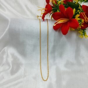 Classic Gold Plated Daily Wear Chain - www.radiantjewels.store