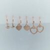Rose Gold-Toned Hoop Earring Set | www.radiantjewels.store