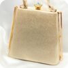 Rose Gold Crystal Handbag | www.radiantjewels.store