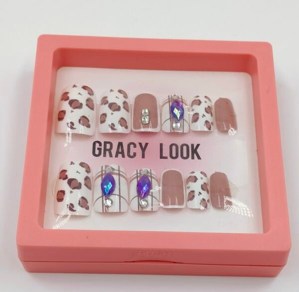 Leopard Print Press-on Nails