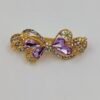Gold-Plated Bow Hair Clip | www.radiantjewels.store