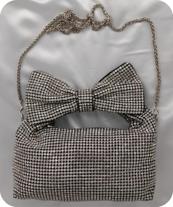 Black Rhinestone Handbag | www.radiantjewels.store