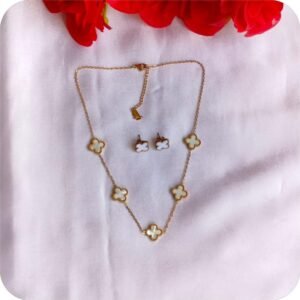 Buy online White Clover Set | Radiant Jewels Store