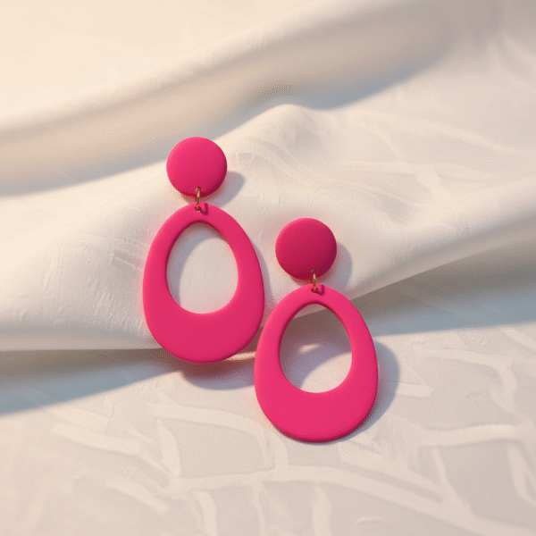 Korean Matt Finish Earrings RJS | Radiant Jewels Store