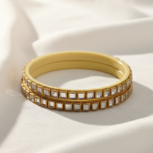 Kundan Bangle Set | Radiant Jewels Store