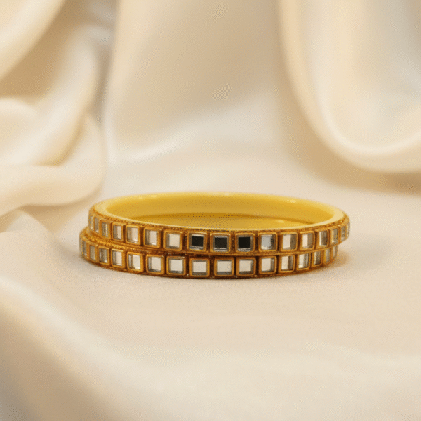 Kundan-Bangle-Set RJS | Radiant Jewels Store