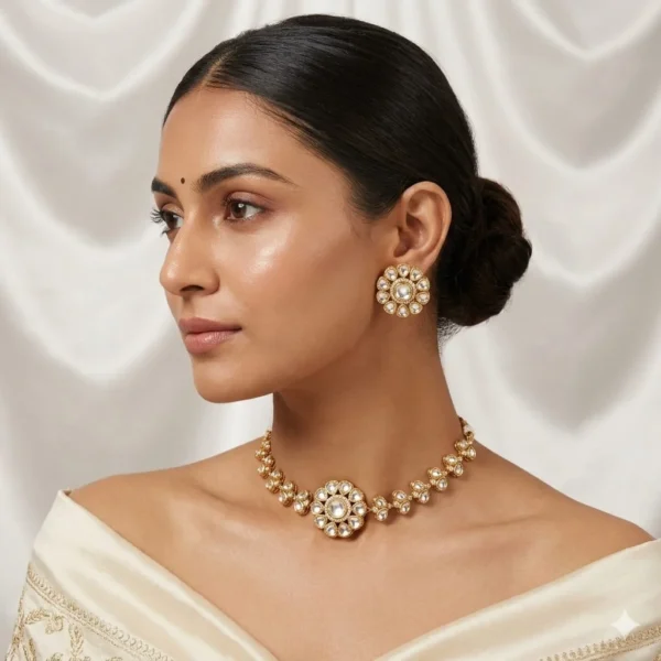Kundan Choker Set | Radiant Jewels Store