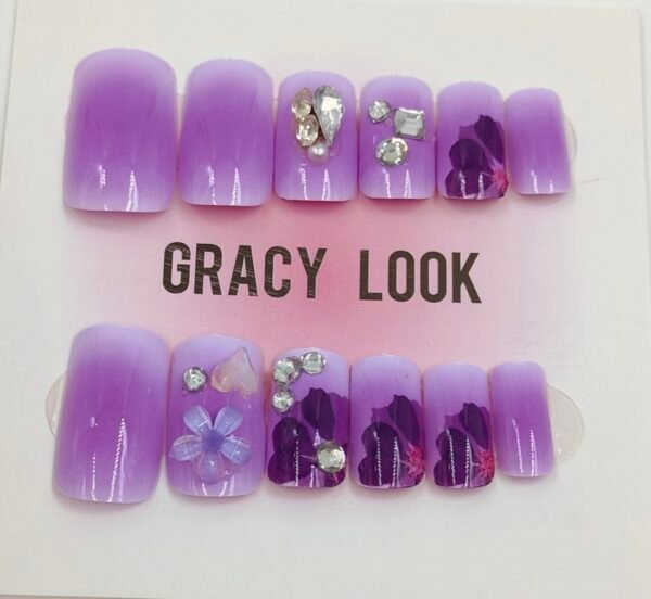 Lavender Press-On Nails | Radiant Jewels Store