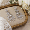 Layered CZ Chandelier Earrings RJS | Radiant Jewels Store