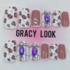 Leopard Print Press-On Nails | Radiant Jewels Store