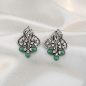 Lime Green Classic Stud Earrings | Radiant Jewels Store