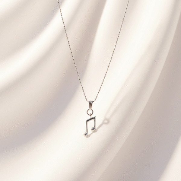Musical Note Pendant Necklace RJS | Radiant Jewels Store