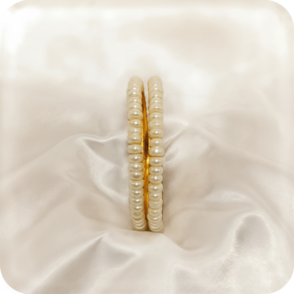 Pearl-Bangles RJS | Radiant Jewels Store
