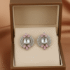 Pink Statement Zircon Studs | Radiant Jewels Store