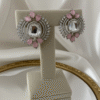 Pink Statement Zircon Studs RJS | Radiant Jewels Store