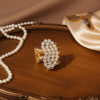 Rhinestone Heart Shaped Hair Clip | Radiant Jewels Store