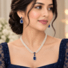 Royal Blue Pearl Set rjs | Radiant Jewels Store