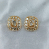 Square Kundan Stud Earrings | www.radiantjewels.store