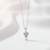 Silver-Angel-Girl-Pendant-Necklace | Radiant Jewels Store