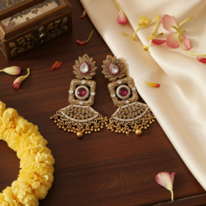 Temple Danglers Earrings | Radiant Jewels Store