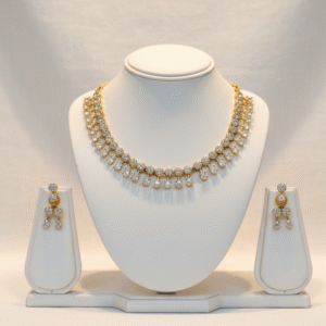 CZ Stone Necklace Set | Radiant Jewels Store