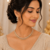 CZ Stone Necklace Set rjs 1 | Radiant Jewels Store
