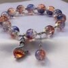 Crystal Bracelet with Swan Charm | www.radiantjewels.store